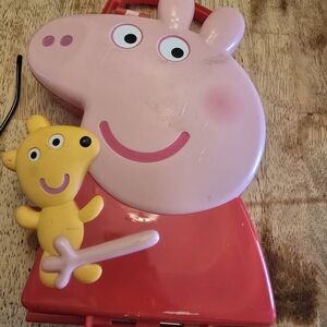 Peppa Pig Pink and Red Carry On Toy Set